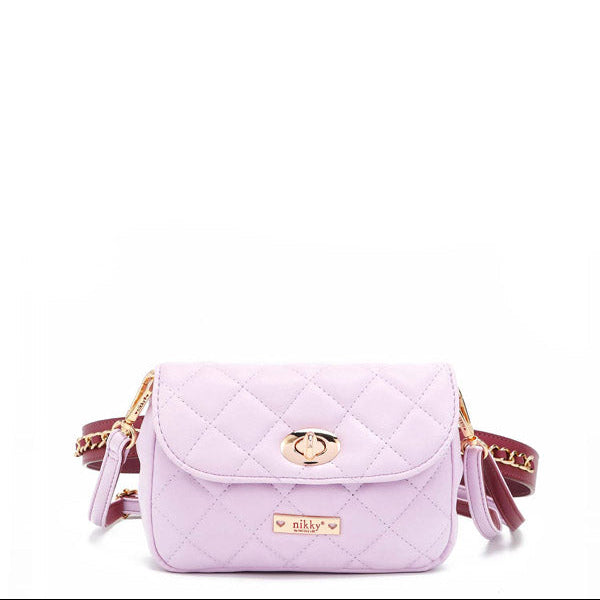 RIÑONERA/BANDOLERA ACOLCHADA (LAVANDA)