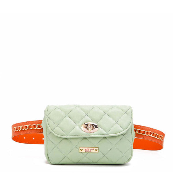 RIÑONERA/BANDOLERA ACOLCHADA (VERDE)