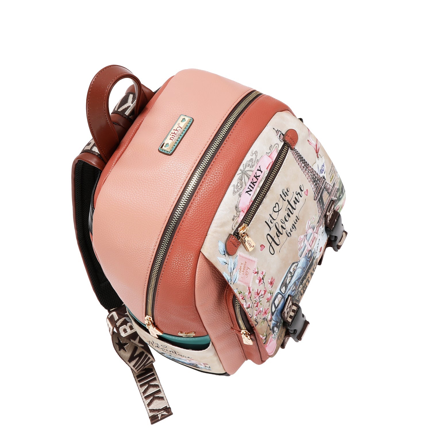 BACKPACK WITH FLAP <tc>STEP BY STEP</tc> (CHASING DREAMS)