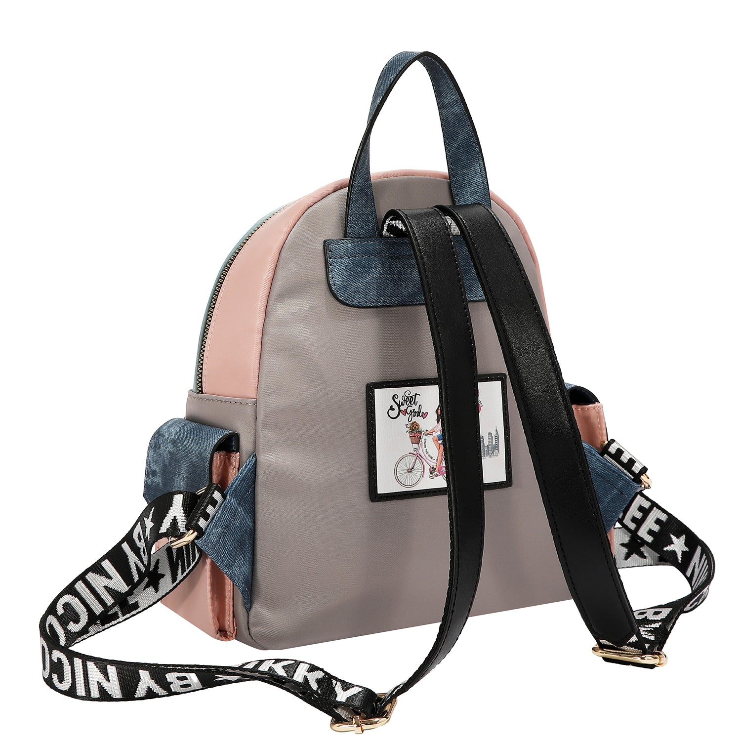 PETIT SAC À DOS AVEC PLUSIEURS POCHES (<tc>SWEET GIRL</tc>)