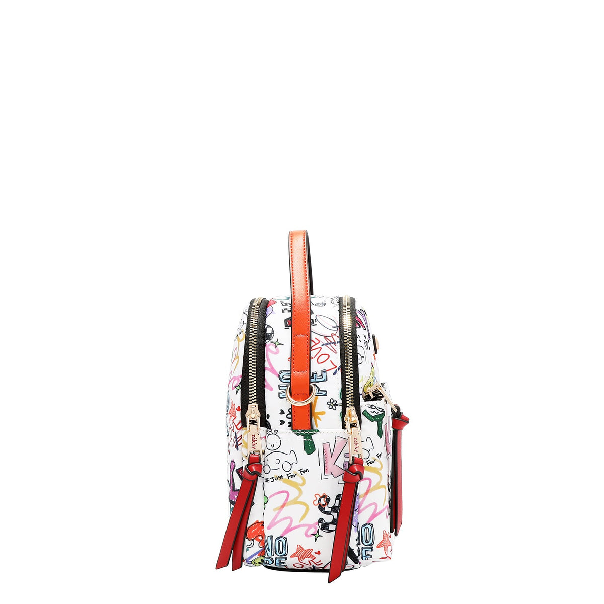 BORSA A TRACOLLA (JUST FOR FUN - BIANCO)