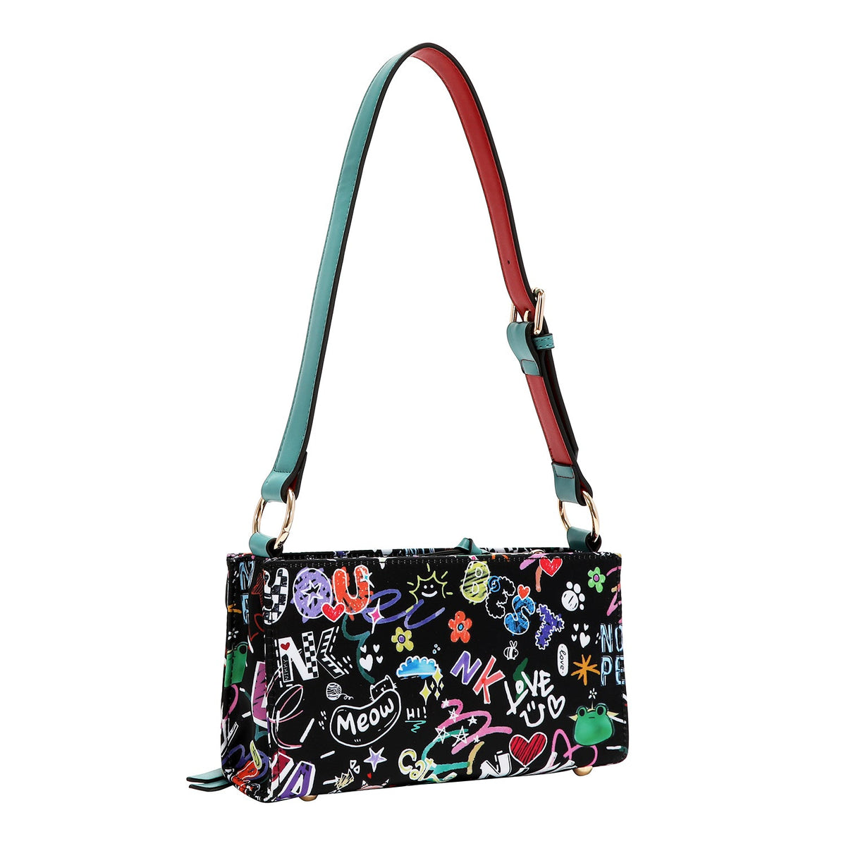 BORSA A SPALLA (JUST FOR FUN - NERO)