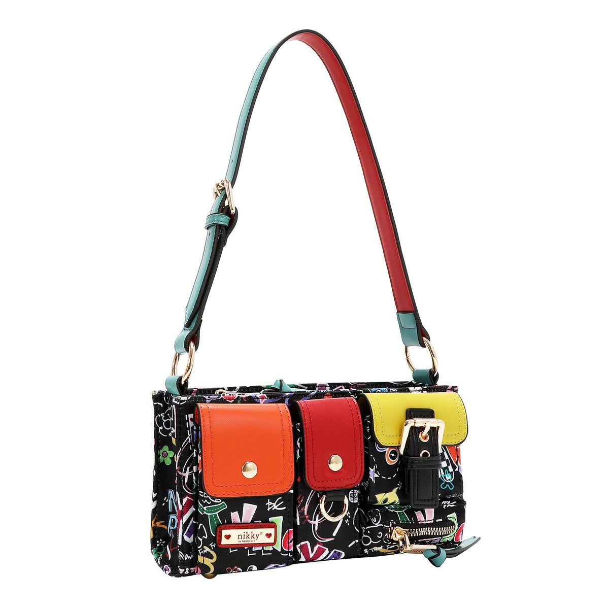 CROSSBODY NK13141 (JUST FOR FUN - BLACK)