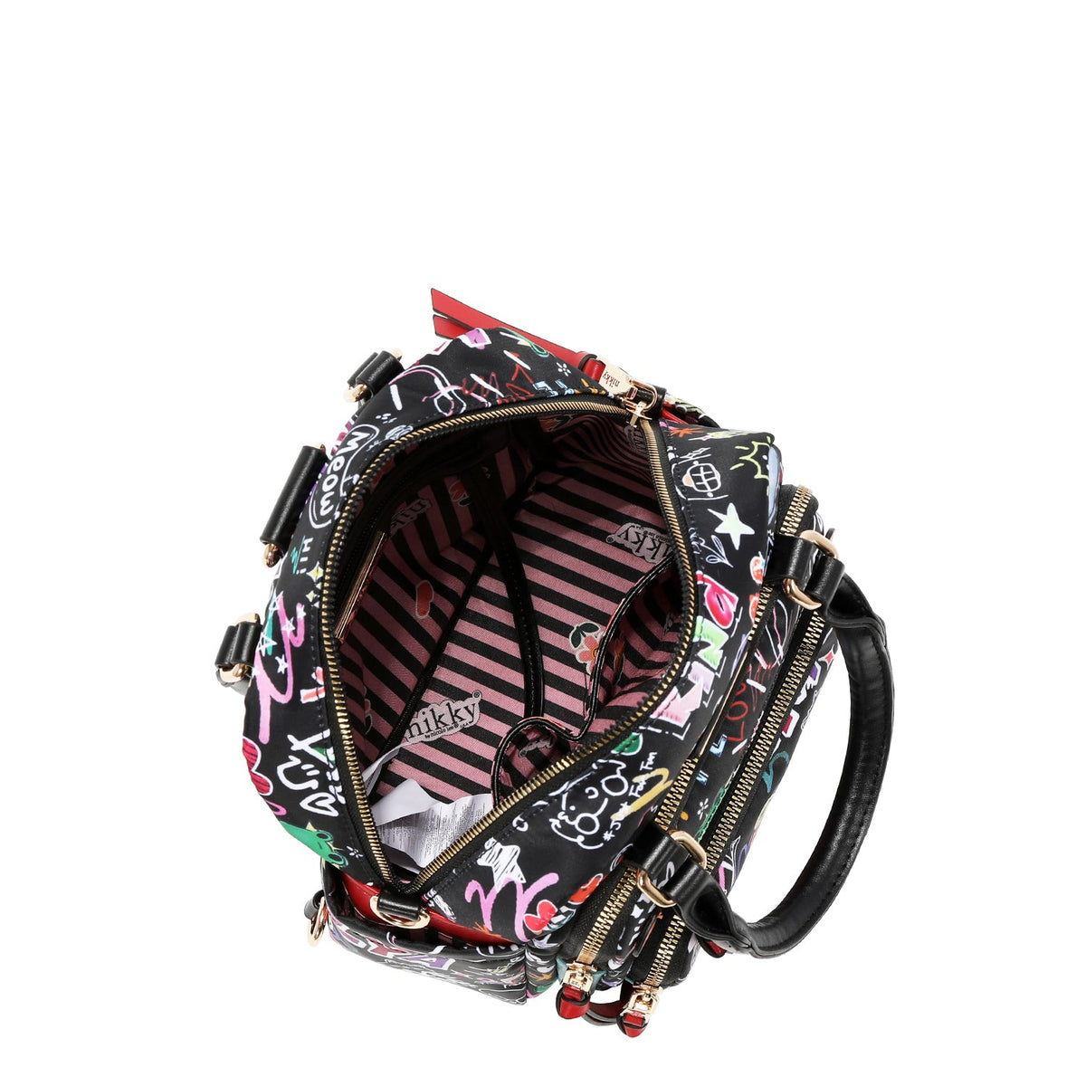 BORSA CONVERTIBILE IN ZAINO (JUST FOR FUN - NERO)
