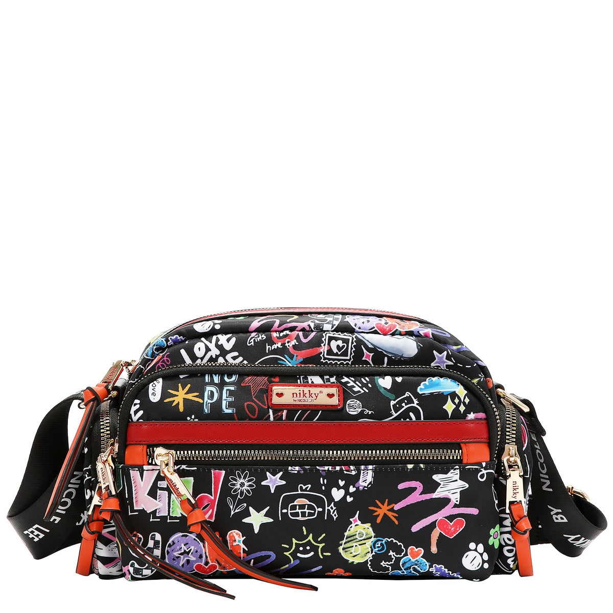 CROSSBODY NK13145 (JUST FOR FUN - BLACK)