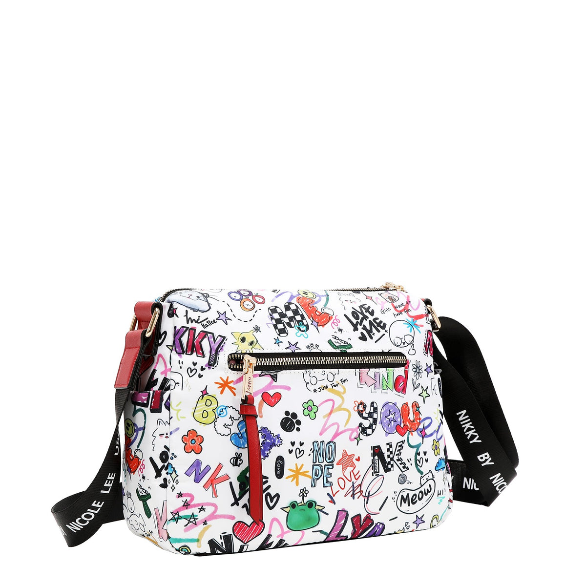 BORSA A MESSENGER (JUST FOR FUN - BIANCO)