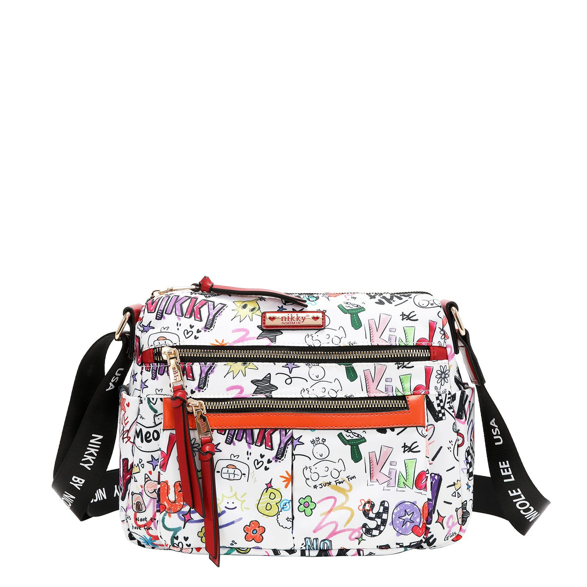 CROSSBODY NK13146 (JUST FOR FUN - WHITE)