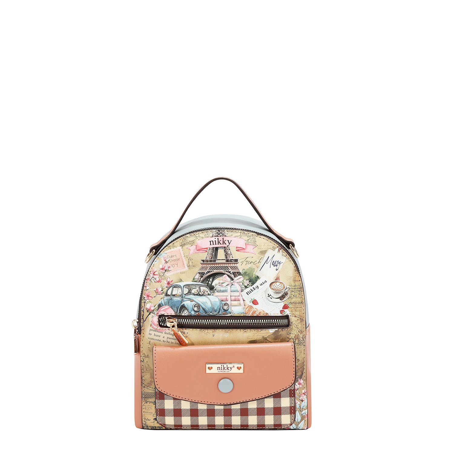 3 PIECE SET (BACKPACK, SMALL BACKPACK AND WALLET) (CHASING DREAMS)