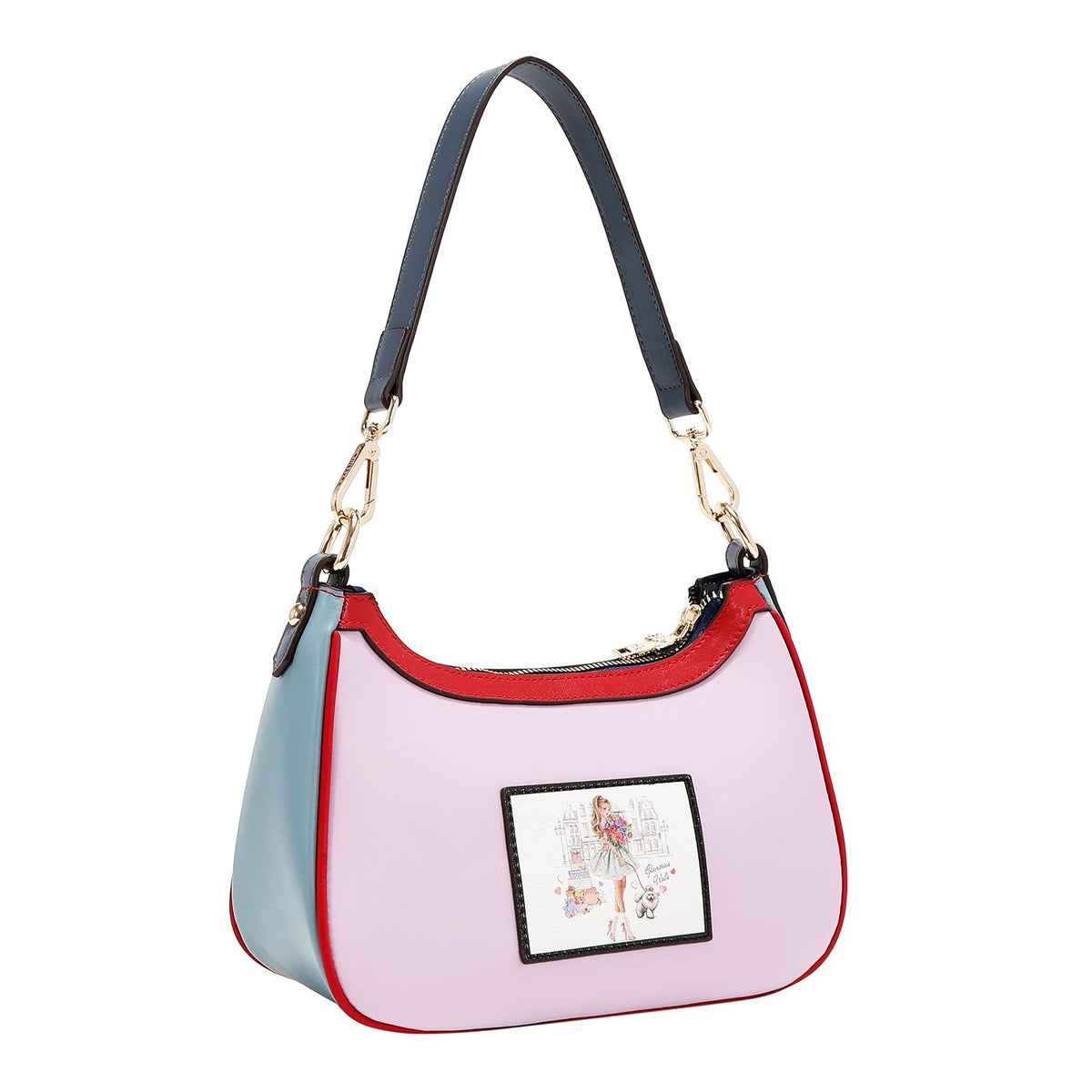 BORSA A TRACOLLA (GLAMOROUS WALK - BIANCO)