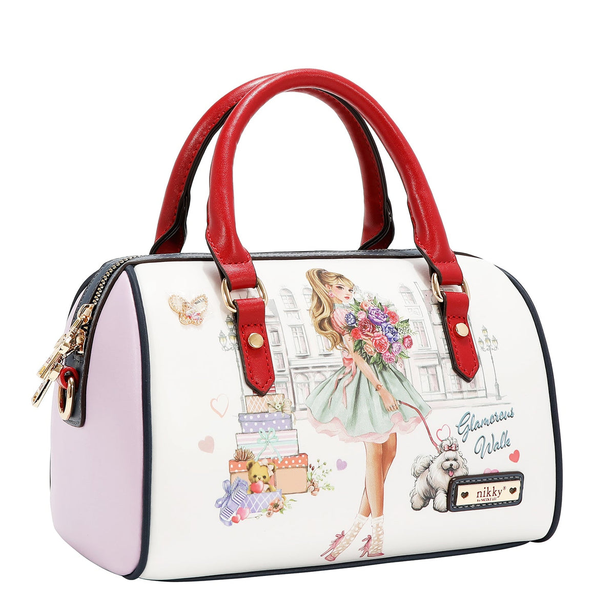 BOSTON PICCOLO (GLAMOROUS WALK - BIANCO)