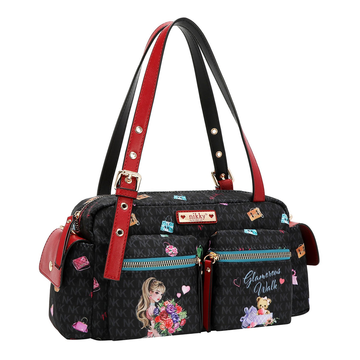 BORSA A BORSA (GLAMOROUS WALK - NERO)