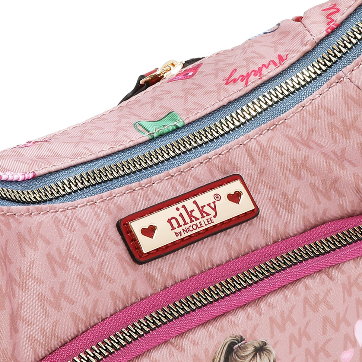 BORSA A TRACOLLA (GLAMOROUS WALK - ROSA)