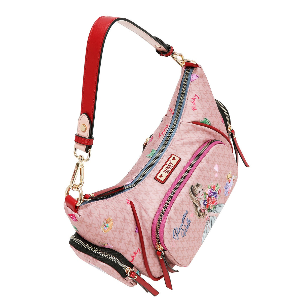 BORSA A TRACOLLA (GLAMOROUS WALK - ROSA)