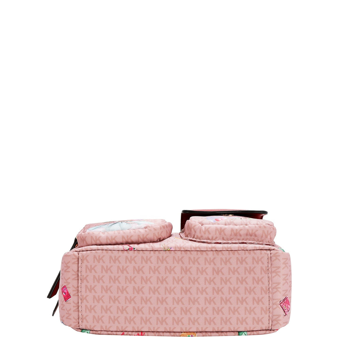 BORSA A TRACOLLA IN NYLON (GLAMOROUS WALK - ROSA)