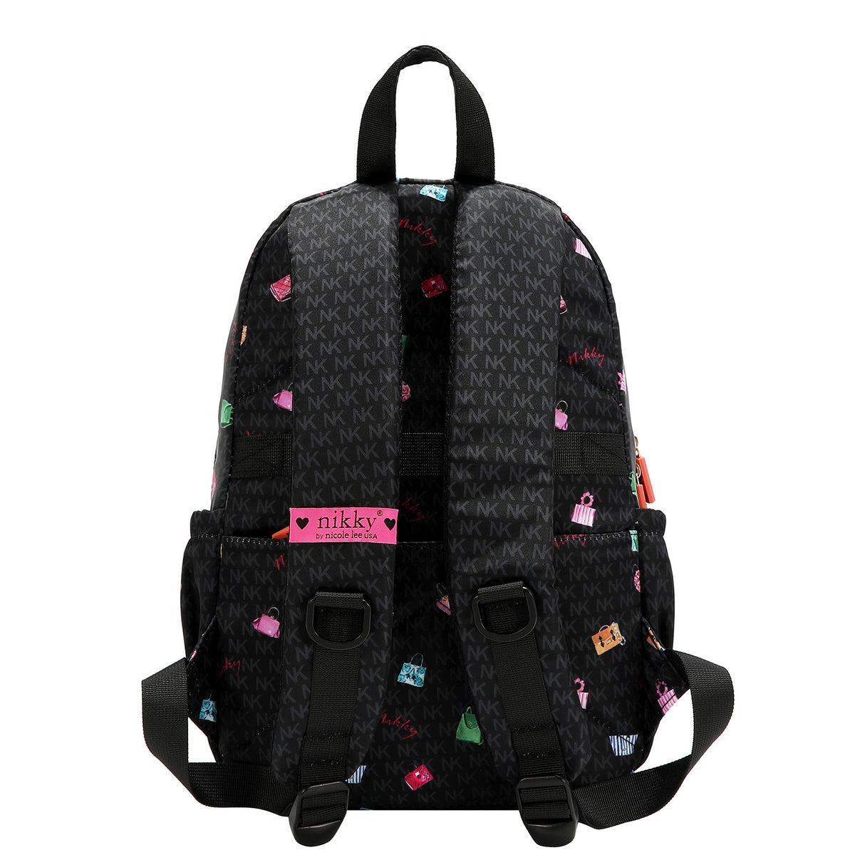 ZAINO MEDIO CON FIOCCO (GLAMOROUS WALK - NERO)