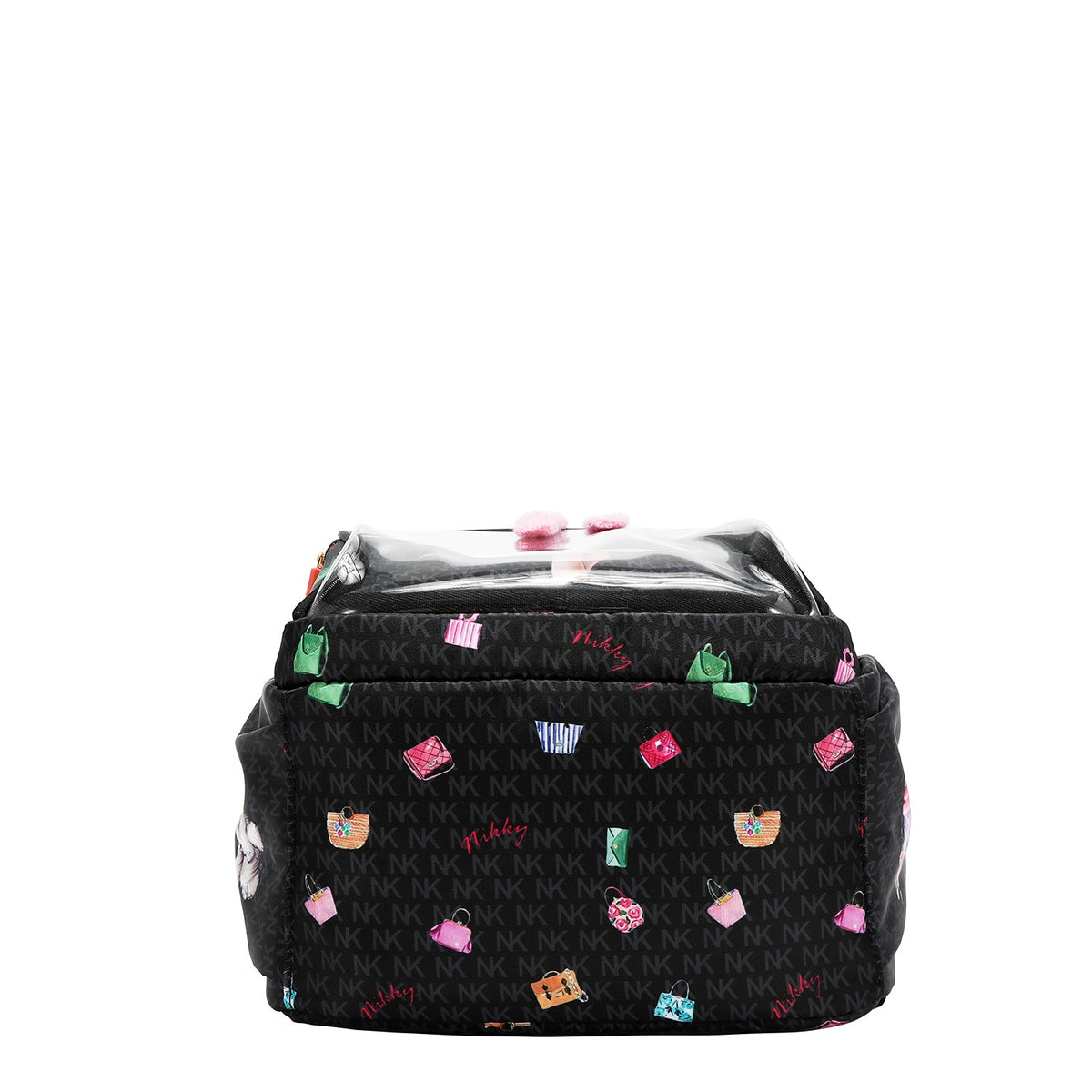 ZAINO MEDIO CON FIOCCO (GLAMOROUS WALK - NERO)