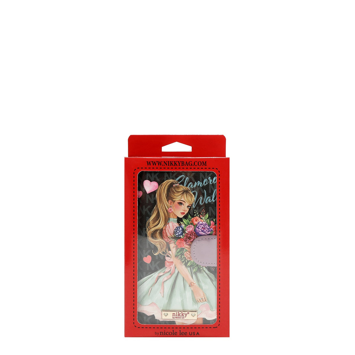CUSTODIA PER CELLULARE (GLAMOROUS WALK - NERO)