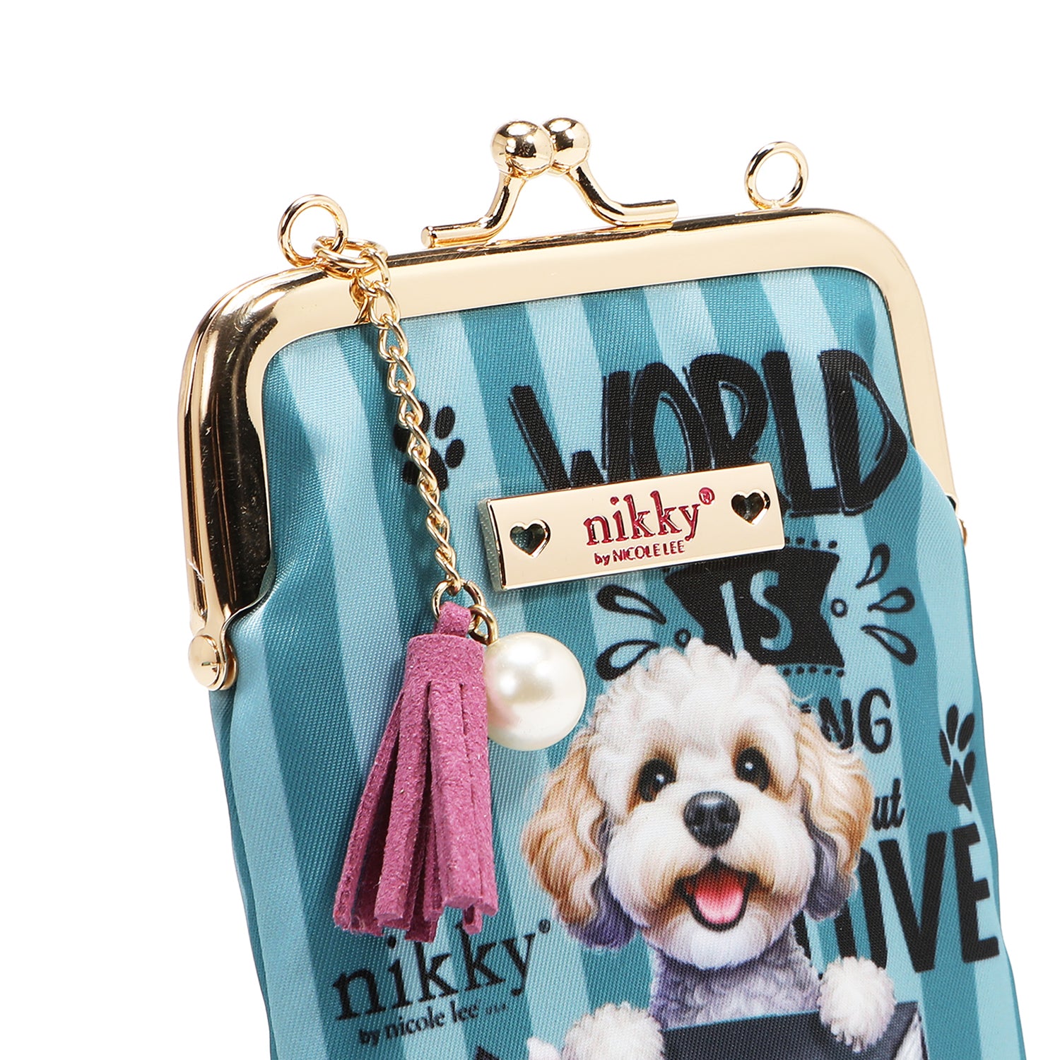 HANDY- UND SONNENBRILLEN-ETUI (MEANT TO LOVE YOU)