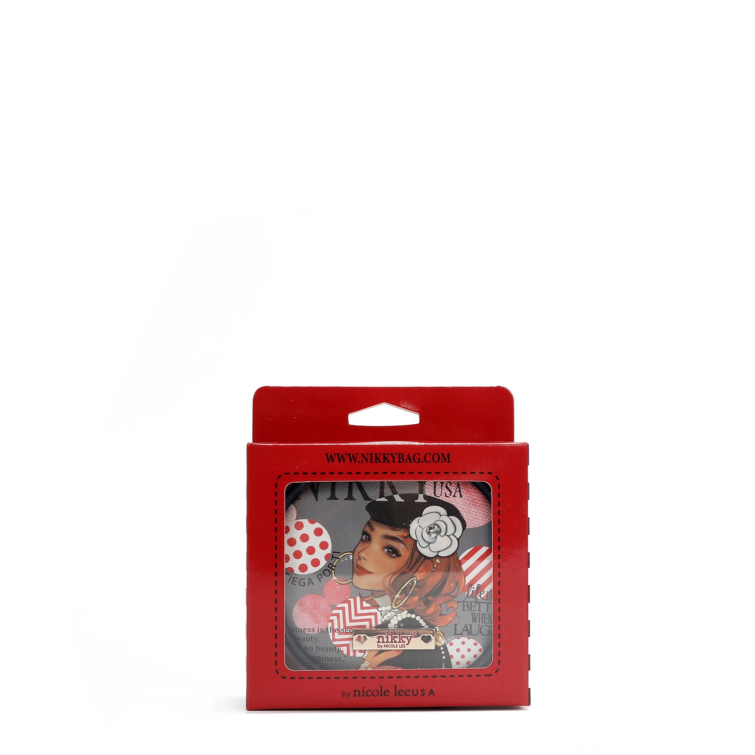 KEYCHAIN WITH ROUND PURSE (<tc>CIEGA POR TI</tc>)