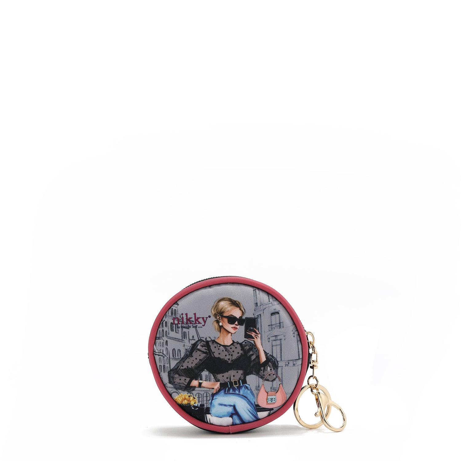 LLAVERO CON MONEDERO REDONDO (URBAN COFFEE DREAM)