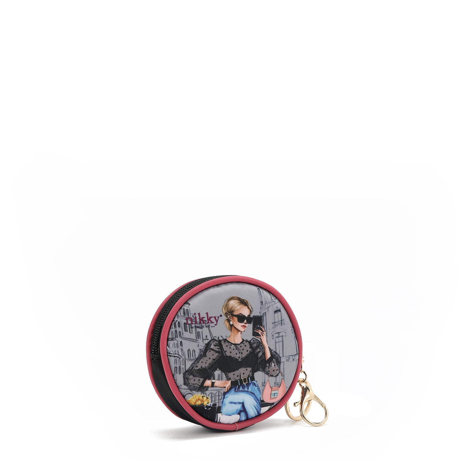 LLAVERO CON MONEDERO REDONDO (URBAN COFFEE DREAM)