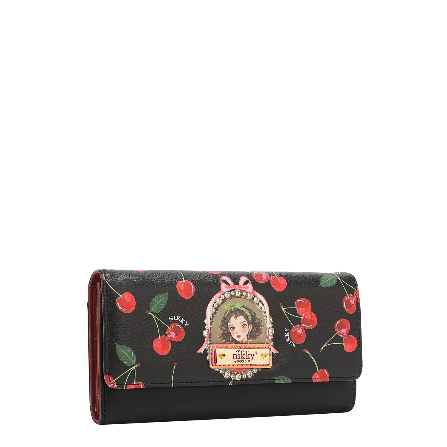 TRIPLE WALLET V.2 (<tc>CHERRY LIPS</tc>-BLACK)