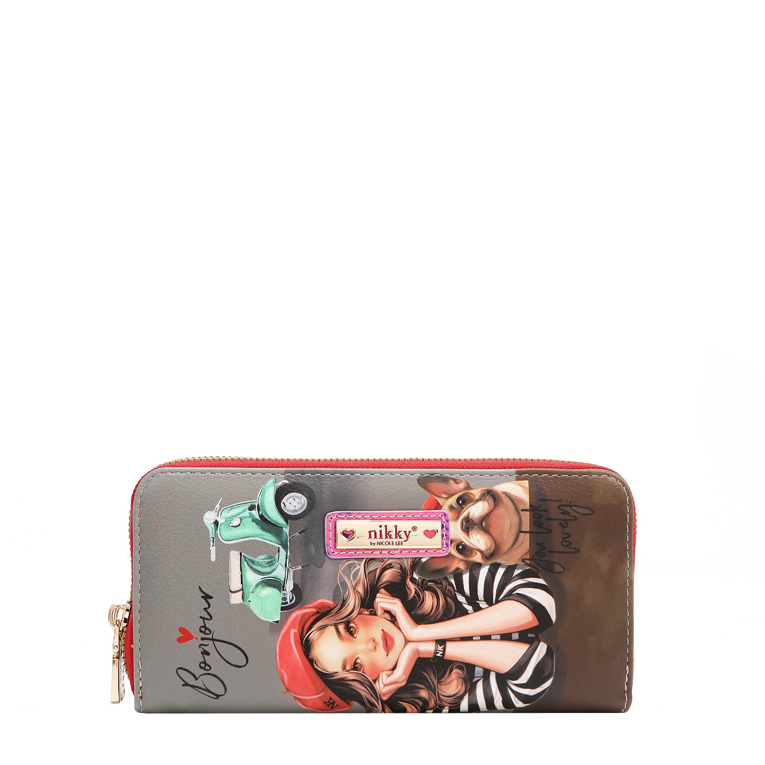 DOUBLE ZIPPER WALLET V.2 (<tc>EIFFEL DREAMS</tc>)