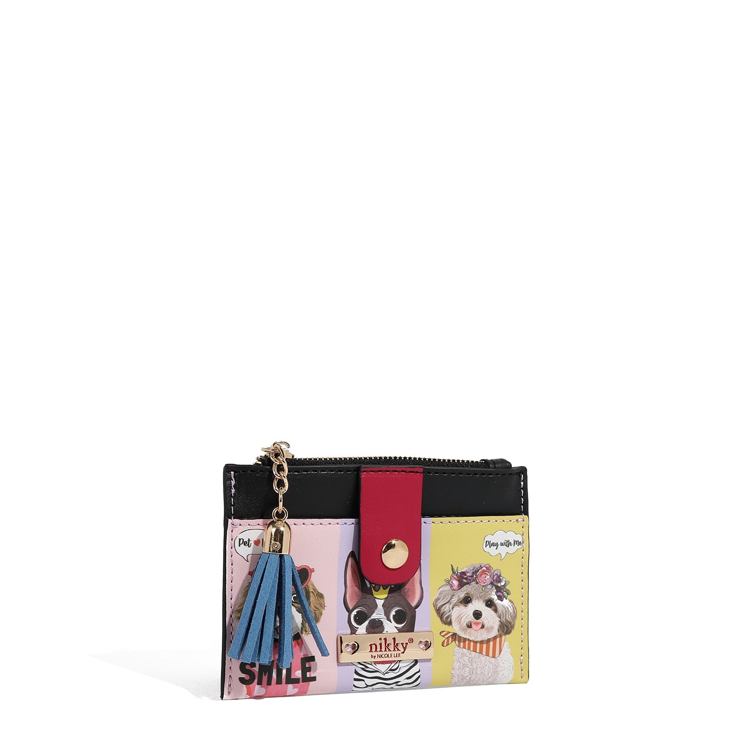 PORTA CARTÕES COM ZÍPER (<tc>BEST BUDDIES</tc>)