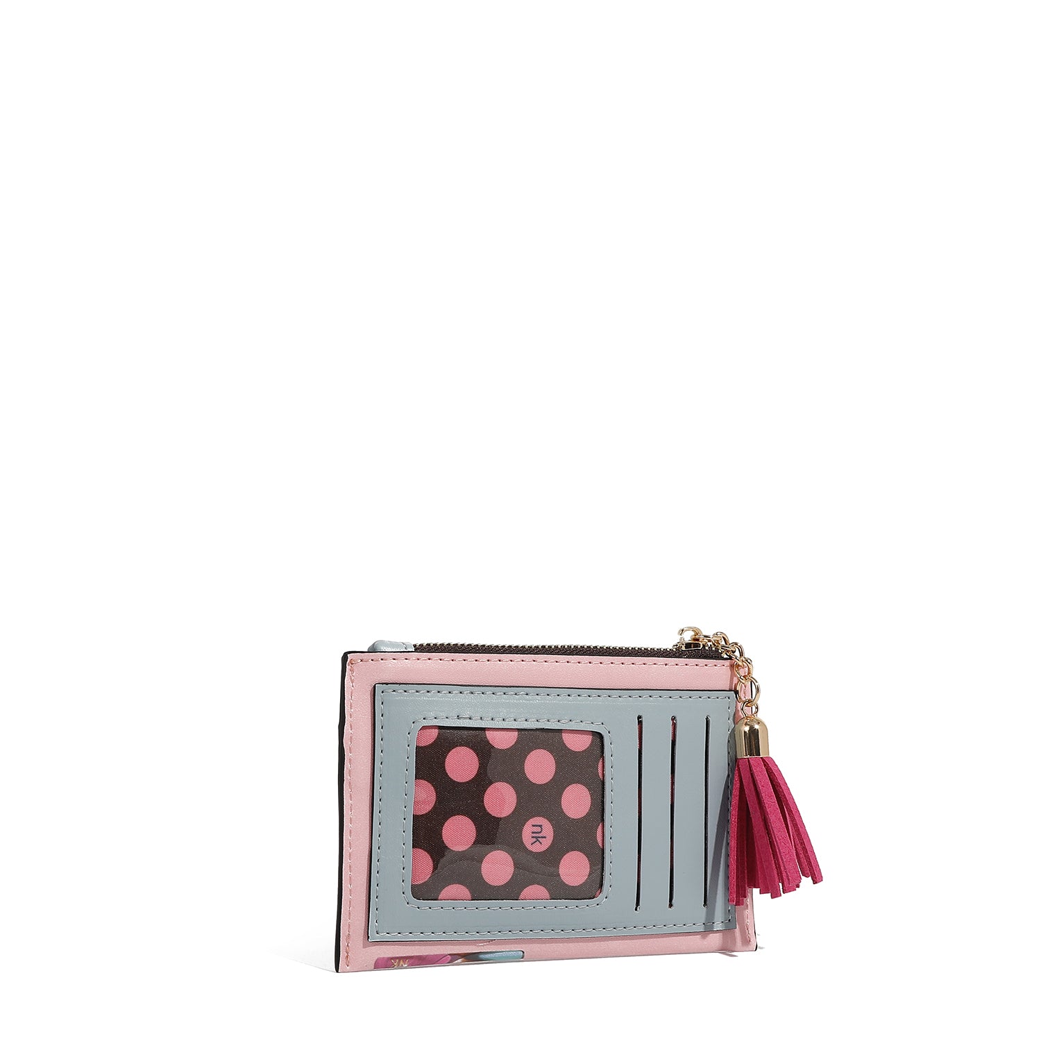 PORTA CARTE CON CERNIERA (<tc>FLOWER DAY</tc>)