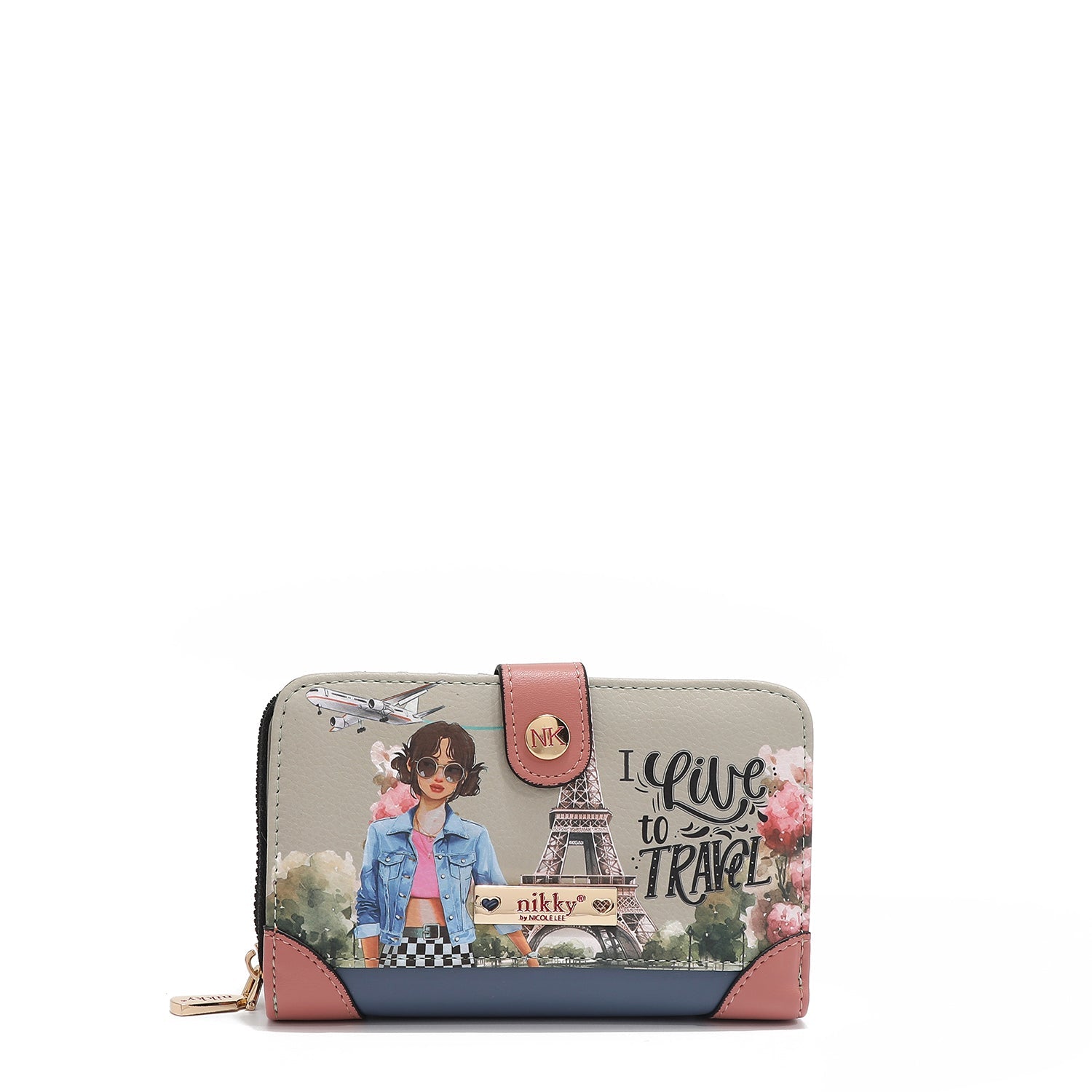 CARTEIRA COMPACTA (<tc>I LIVE TO TRAVEL</tc>)