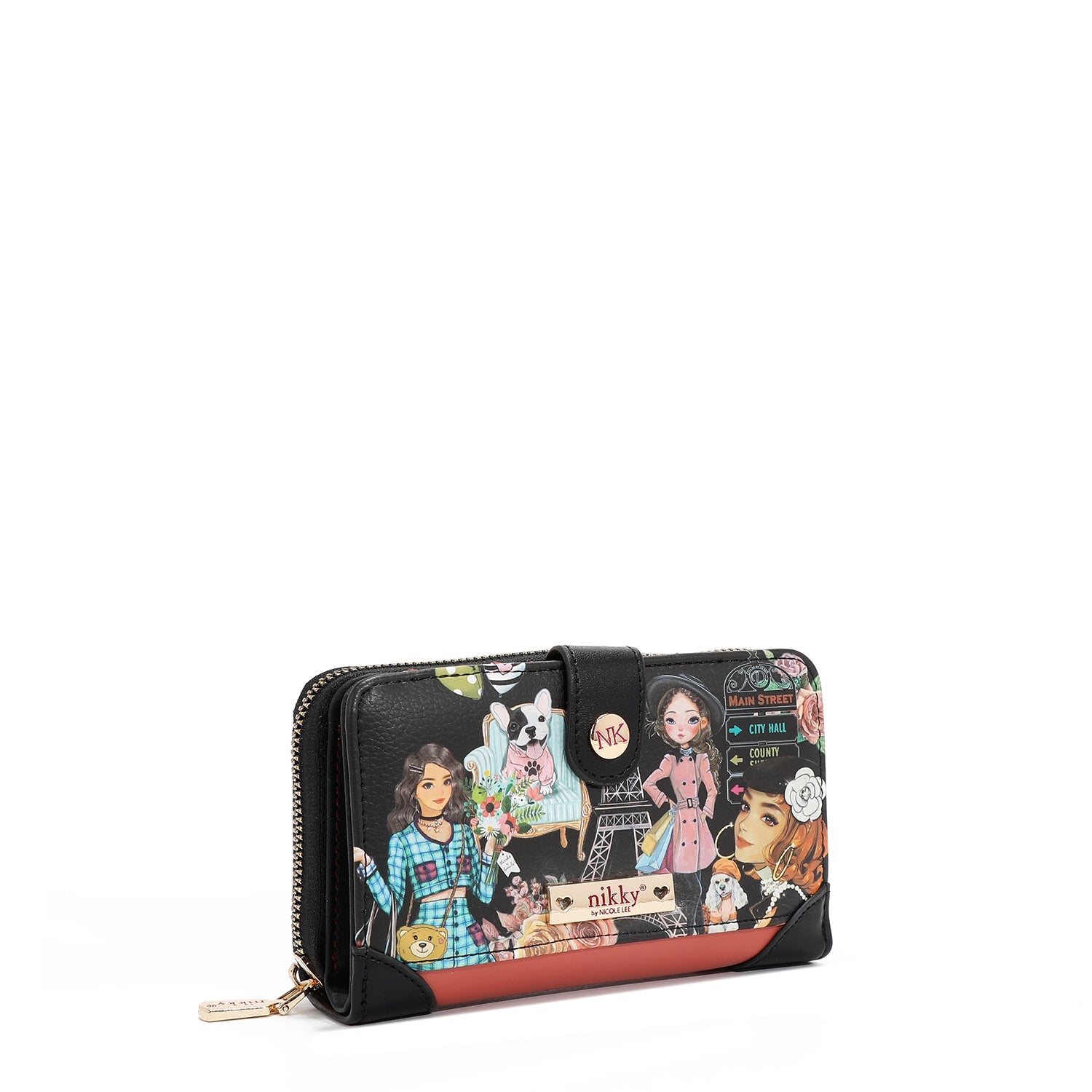 PORTEFEUILLE COMPACT (<tc><tc>Nikky</tc></tc> FAIT DES AMIS)