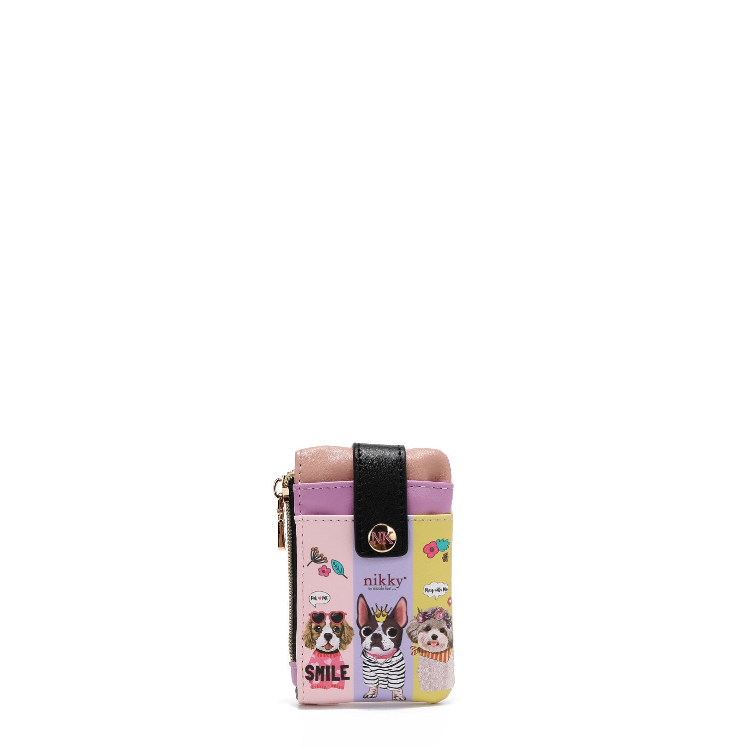 PORTA CARTÕES MINI COM FECHO (<tc>BEST BUDDIES</tc>)