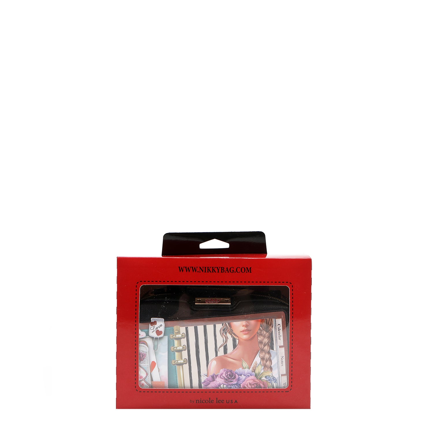 MINI SAC BANDOULIÈRE BOSTON AVEC DOUBLE FERMETURE ÉCLAIR (<tc>NOSTALGIA</tc>)