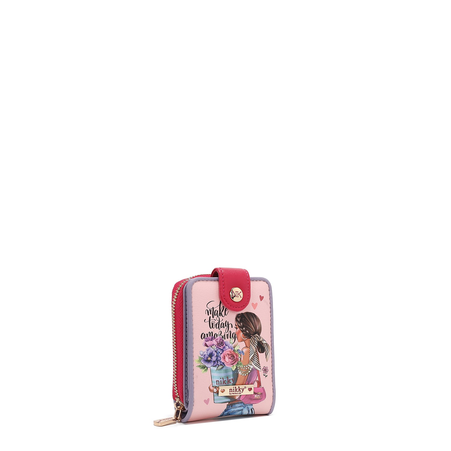 COMPACT FOLDABLE WALLET (<tc>FLOWER DAY</tc>)