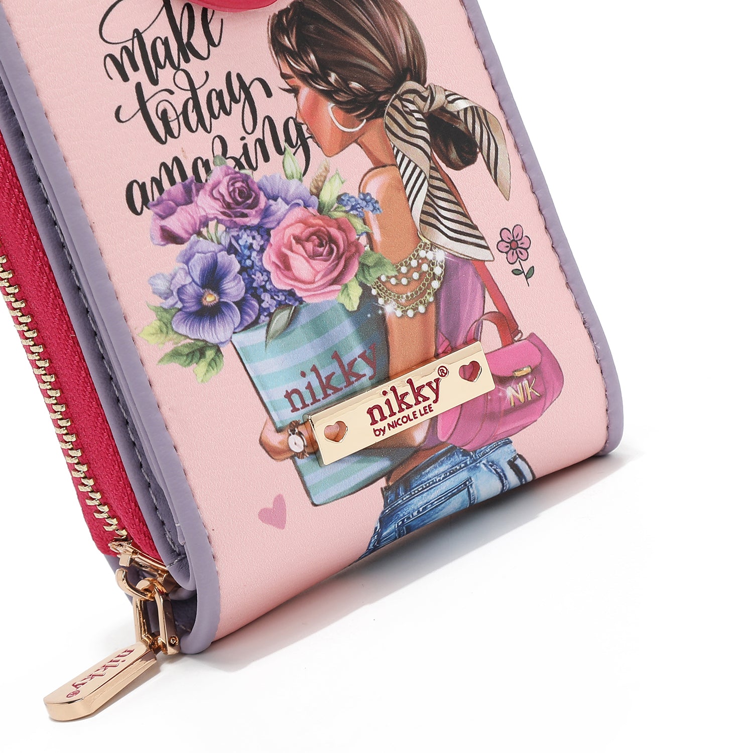 COMPACT FOLDABLE WALLET (<tc>FLOWER DAY</tc>)
