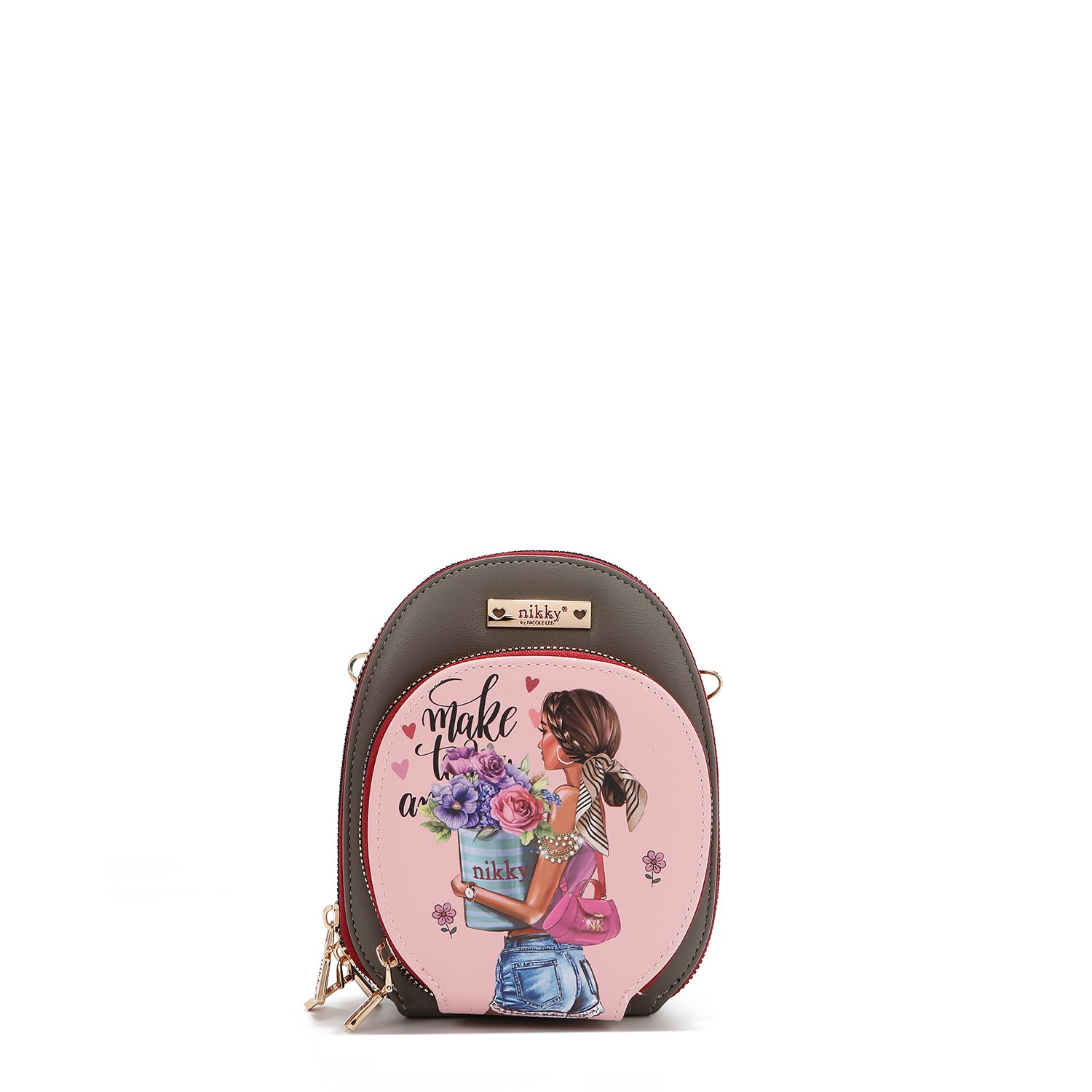 SMALL CROSSBODY BAG (<tc>FLOWER DAY</tc>)