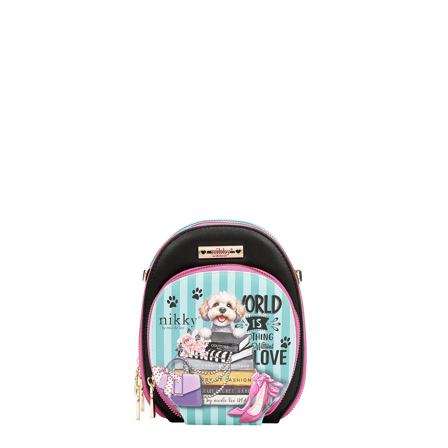 BOLSA DE OMBRO PEQUENA CRUZADA (DESTINADA A TE AMAR)