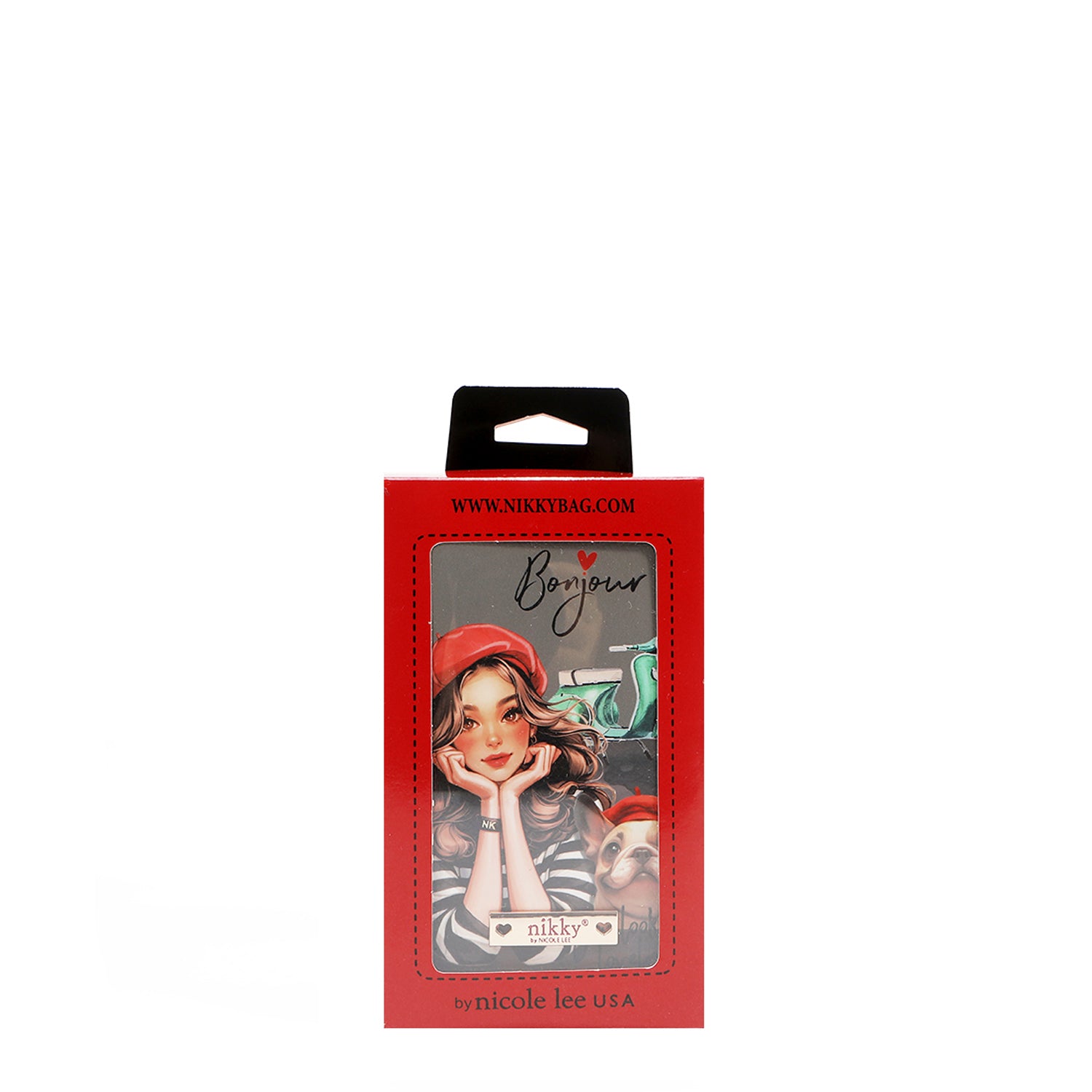 MITTLERE GELDBÖRSE MIT DOPPEL-REISSVERSCHLUSS (<tc>EIFFEL DREAMS</tc>)