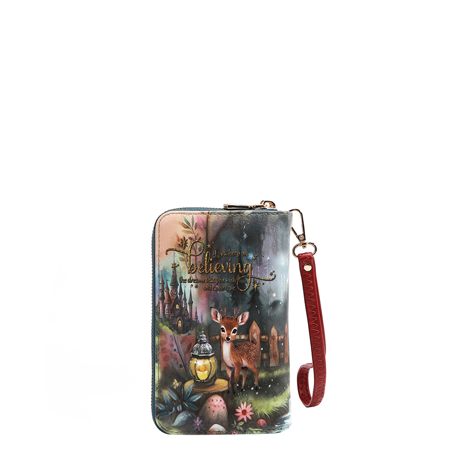 PORTAFOGLIO MEDIO CON DOPPIA CERNIERA (<tc>FAIRY TALE</tc>)