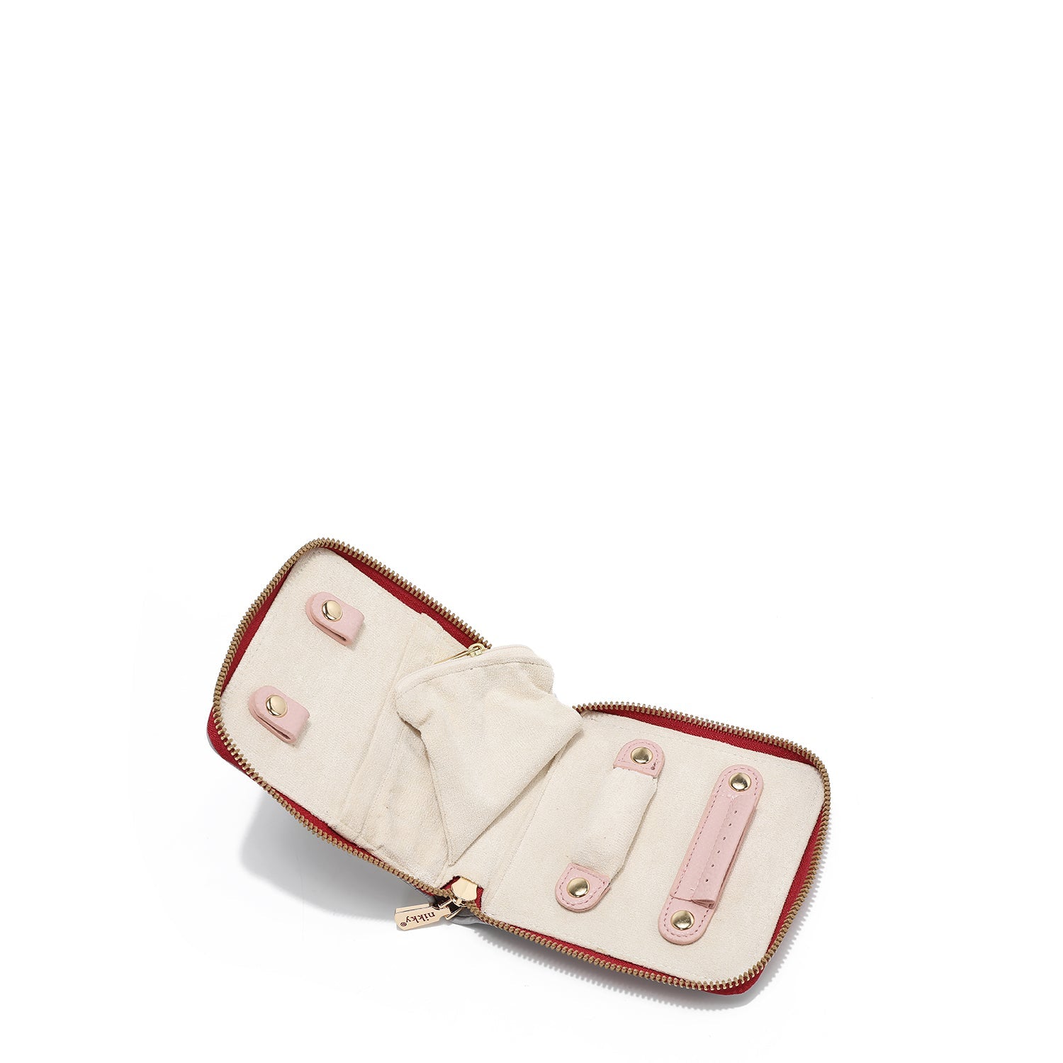 SCHMUCK-ORGANIZER-TASCHE (<tc>I LIVE TO TRAVEL</tc>)