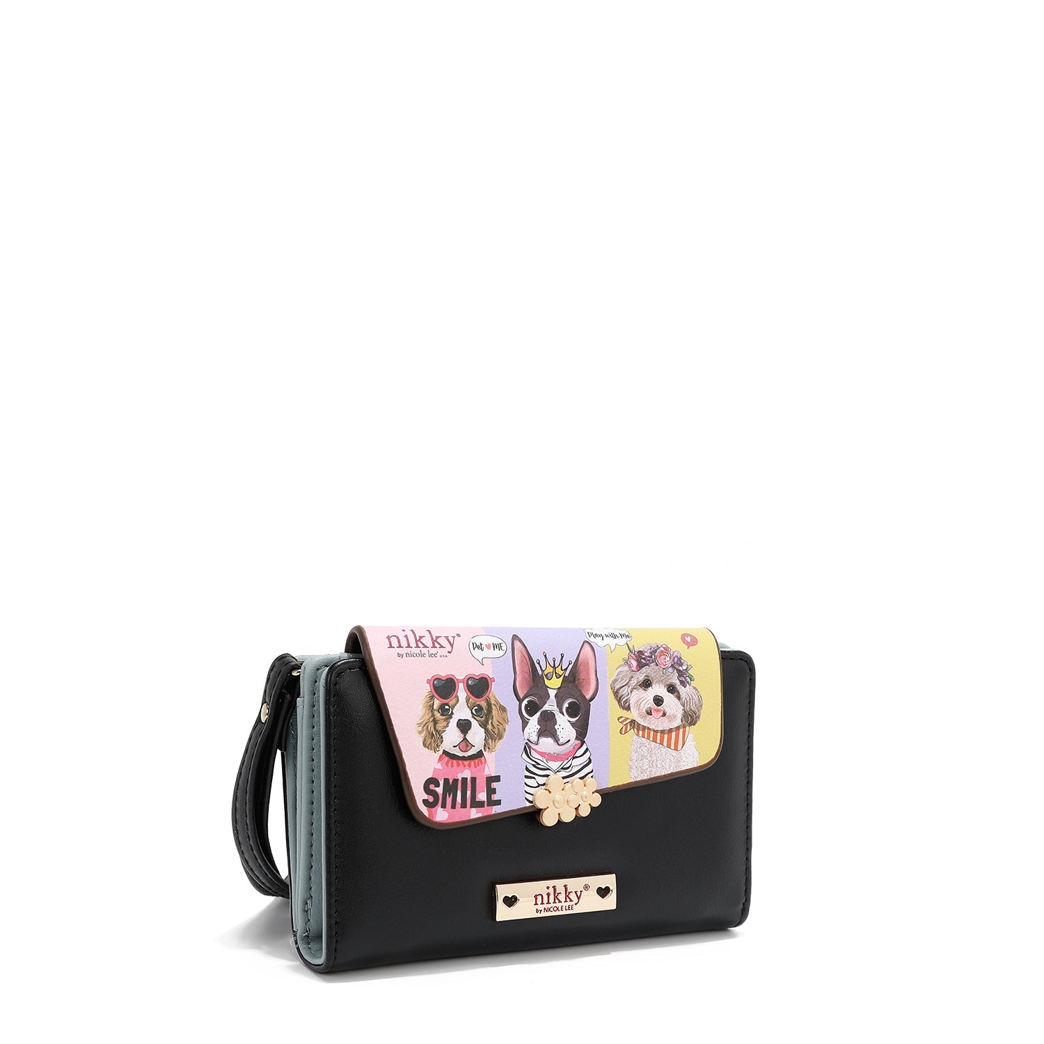 CARTERA PLEGABLE PEQUEÑA NIKKY (BEST BUDDIES)