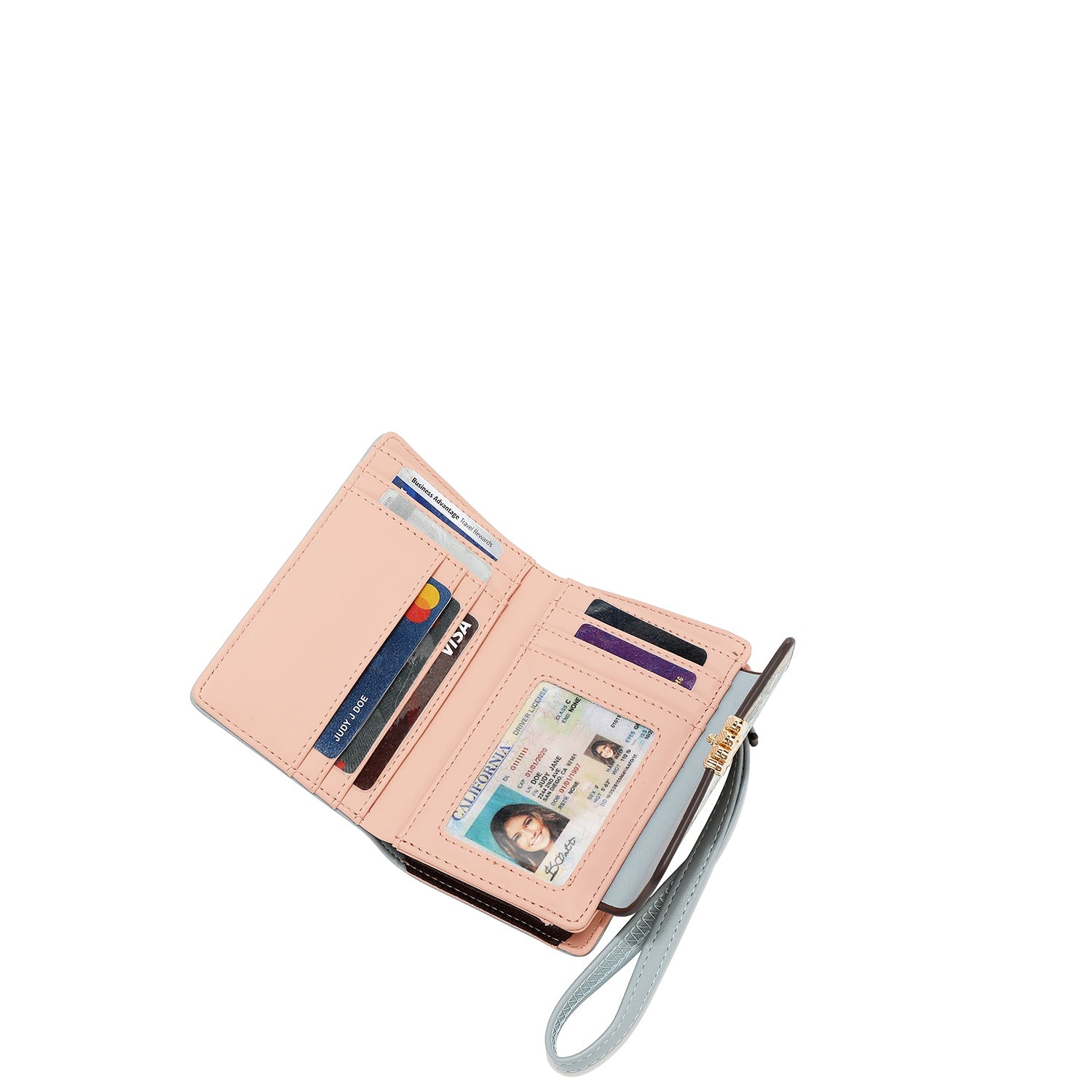 SMALL FOLDING WALLET <tc>NIKKY</tc> (<tc>CHERRY LIPS</tc>-BLACK)