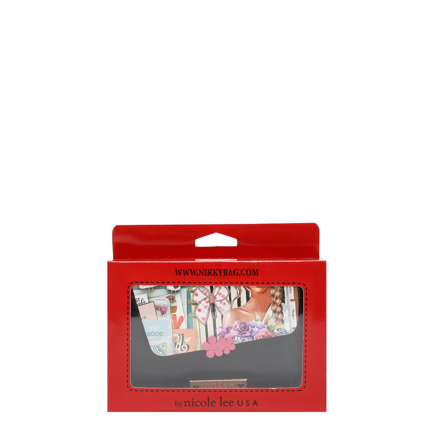 PETIT PORTEFEUILLE PLIABLE <tc>NIKKY</tc> (<tc>NOSTALGIA</tc>)