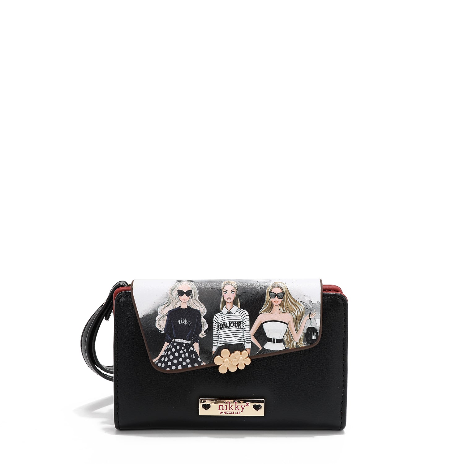 CARTEIRA PEQUENA DOBRÁVEL <tc>NIKKY</tc> (<tc>TRIO</tc>)