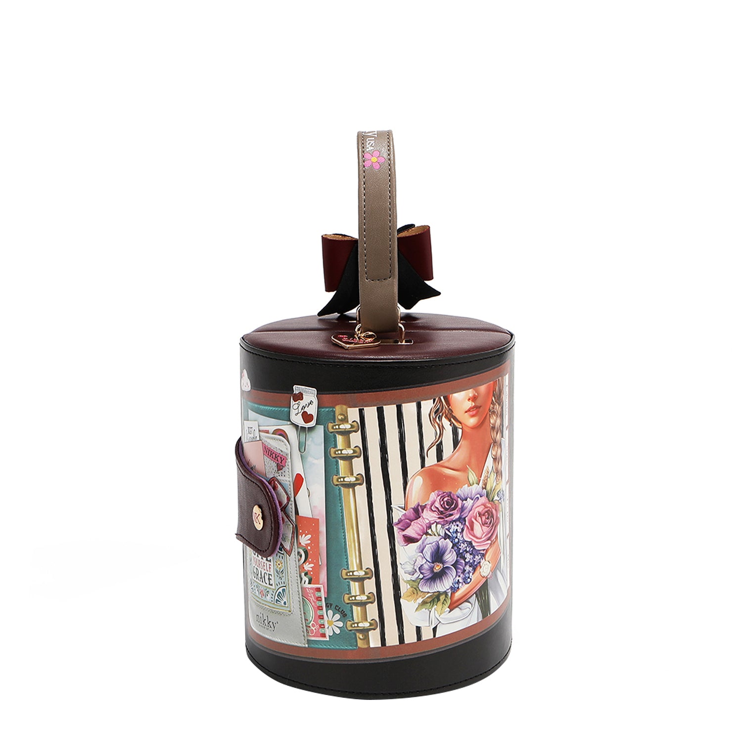 CAIXA DE JOIAS CILÍNDRICA MÚLTIPLA (<tc>NOSTALGIA</tc>)