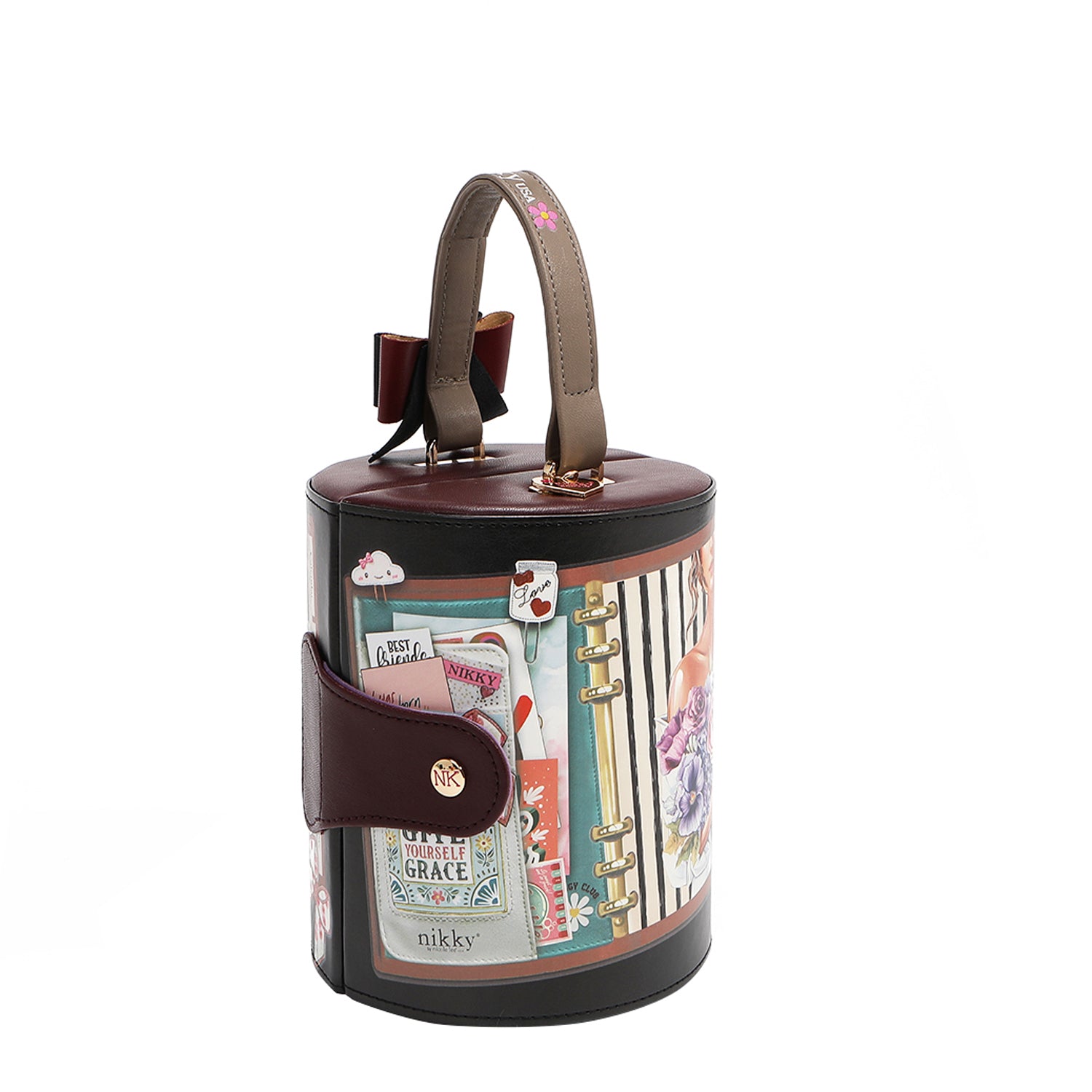 BOÎTE À BIJOUX CYLINDRIQUE MULTIPLE (<tc>NOSTALGIA</tc>)