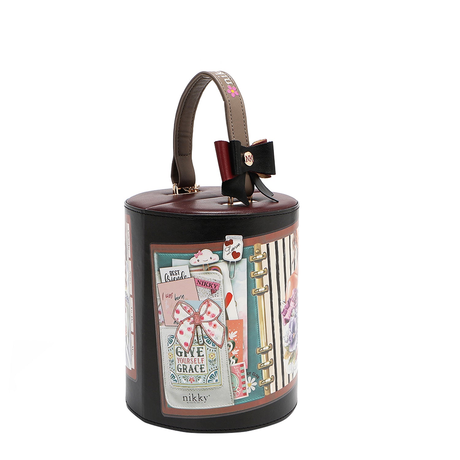 BOÎTE À BIJOUX CYLINDRIQUE MULTIPLE (<tc>NOSTALGIA</tc>)