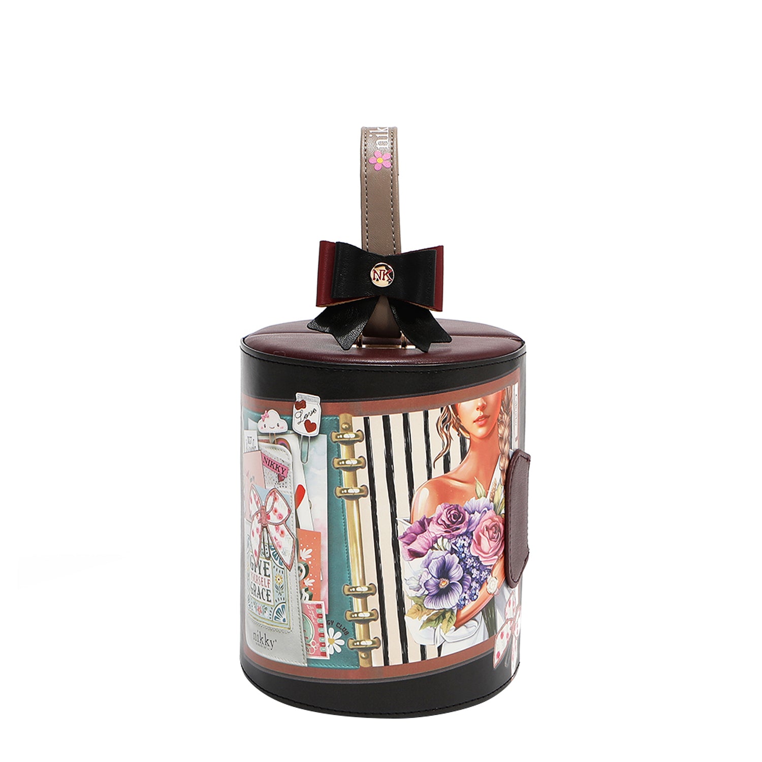 BOÎTE À BIJOUX CYLINDRIQUE MULTIPLE (<tc>NOSTALGIA</tc>)