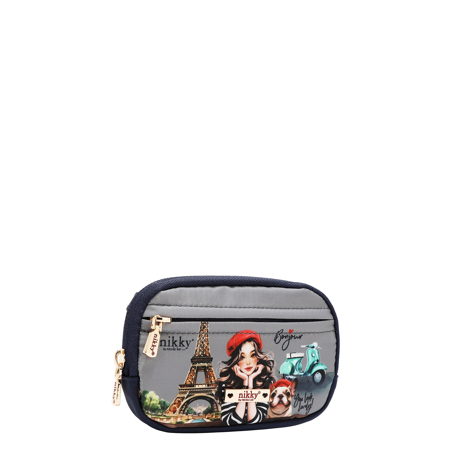 BORSA DA TOELETTATURA IN NYLON (<tc>EIFFEL DREAMS</tc>)