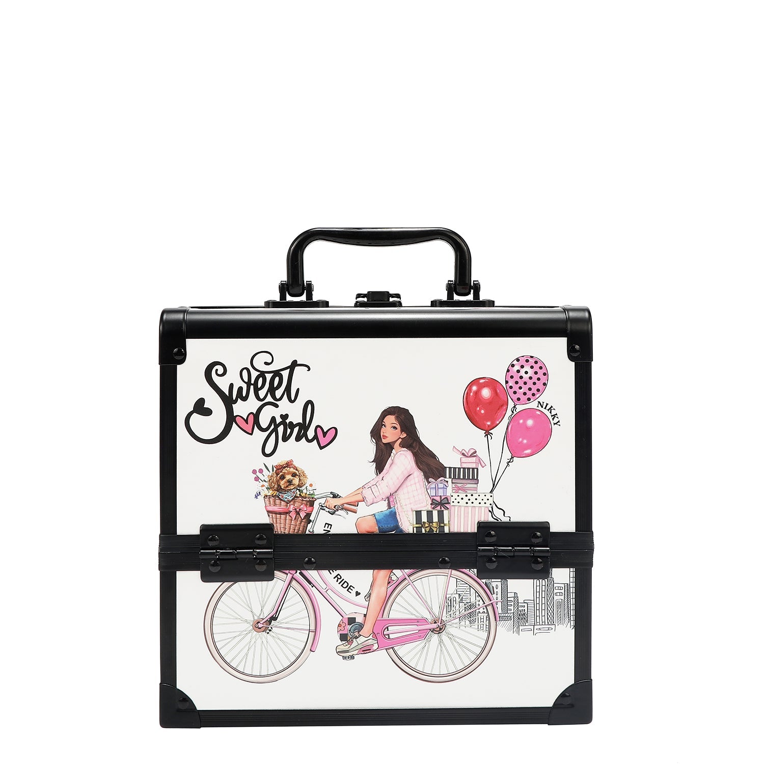 BOÎTE DE RANGEMENT POUR COSMÉTIQUES (<tc>SWEET GIRL</tc>)